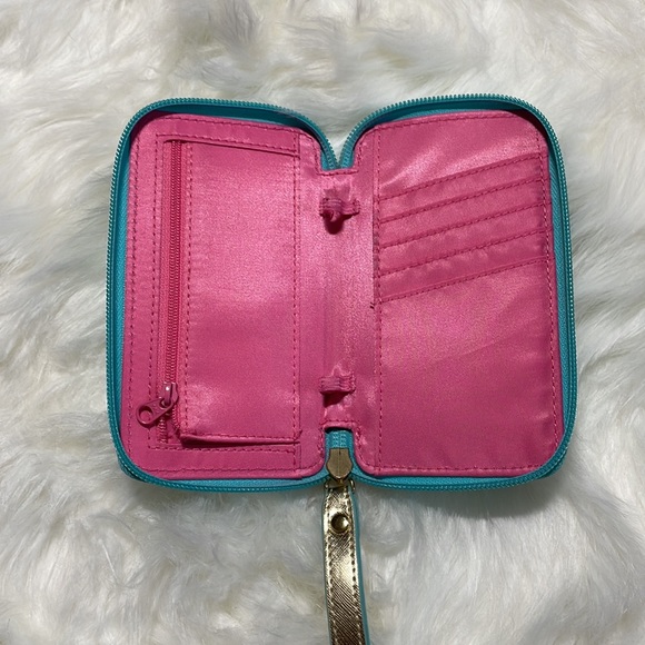 Lilly Pulitzer Finders Keepers Credit Card ID Smart Phone Wristlet - Picture 4 of 6